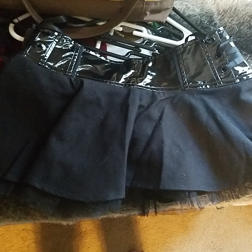 Lip service mini skirt